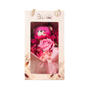 Ideal Living Flower Bouquet With Bear In Box