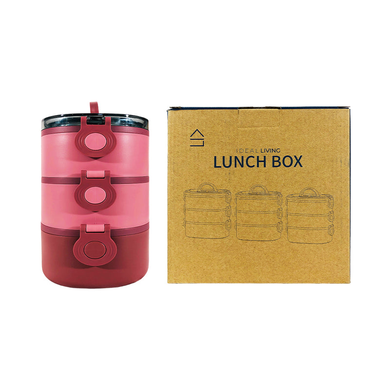 Ideal Living 3 Layer Lunch Box
