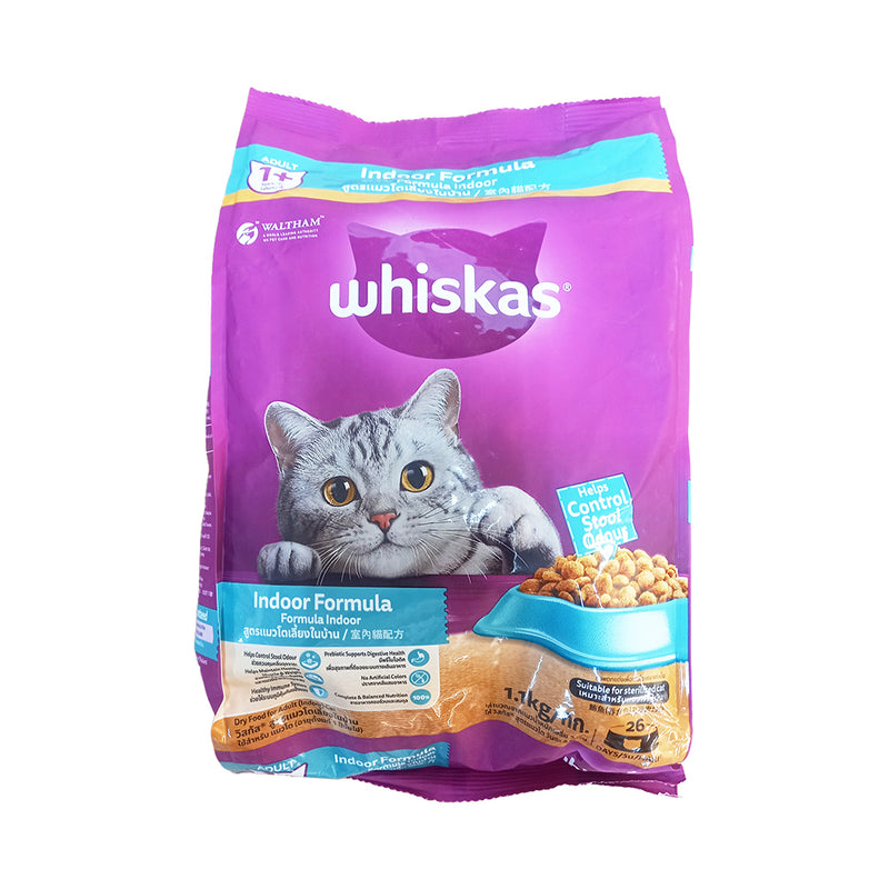 Whiskas Cat Food Adult Pockets Indoor 1.1kg