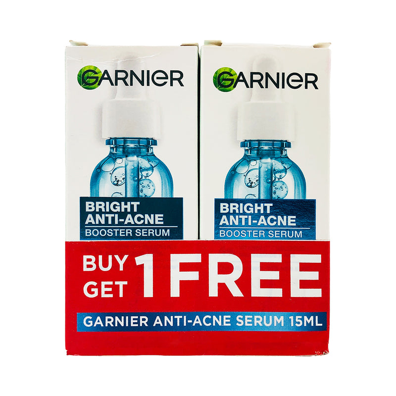 Garnier Bright Anti-Acne Booster Serum 15ml x 2's