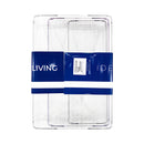 Ideal Living Storage Tray Set Clear