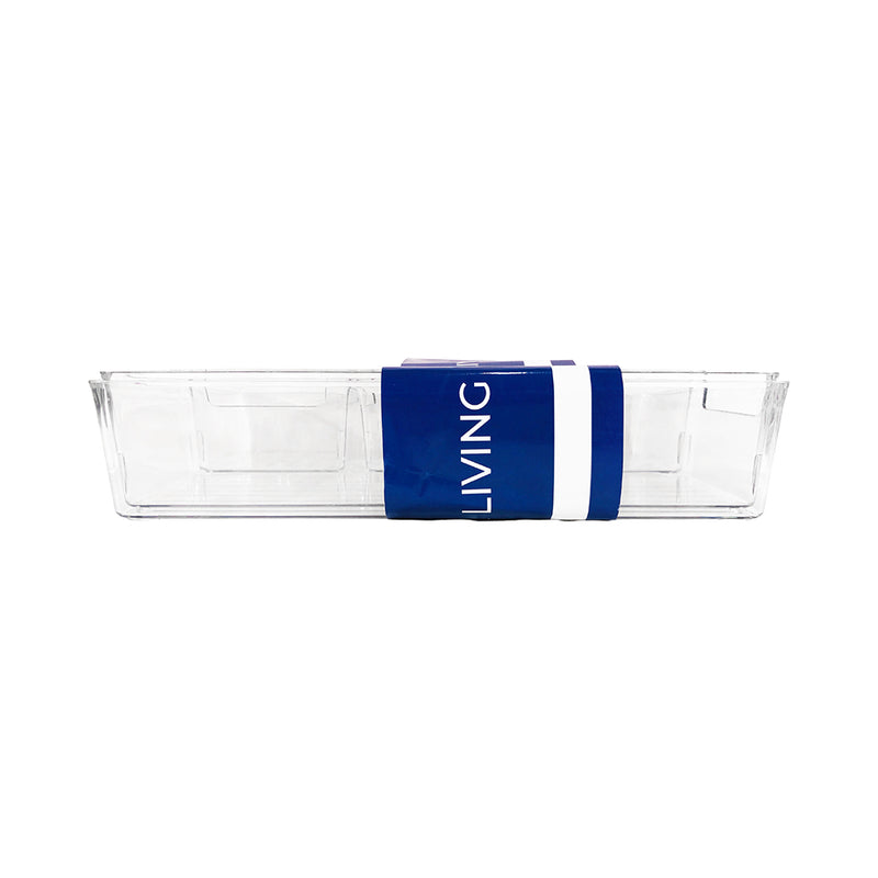 Ideal Living Storage Tray Set Clear