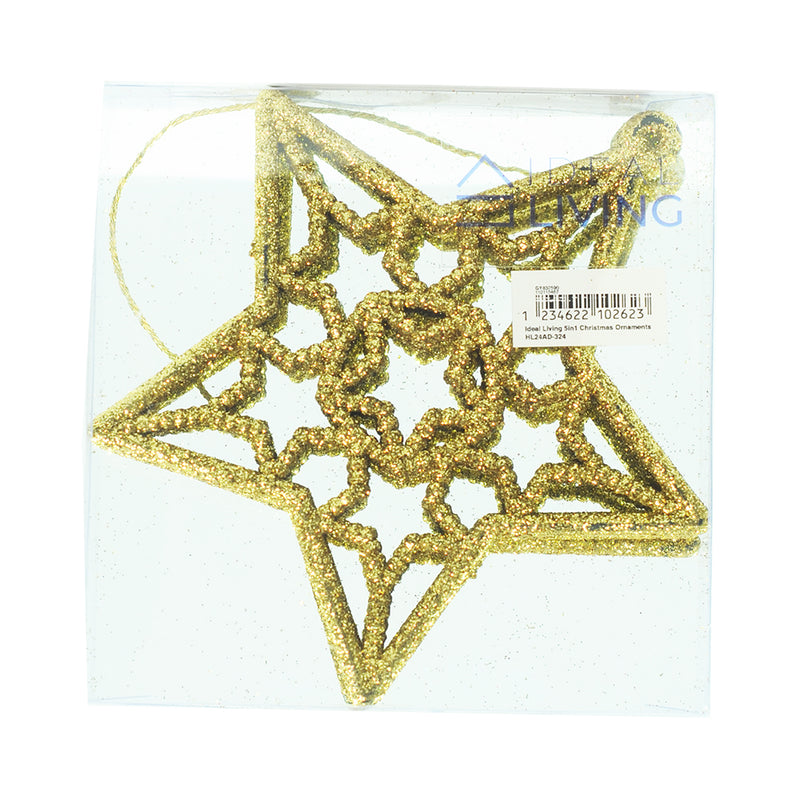 Ideal Living  5in1 Christmas Ornaments