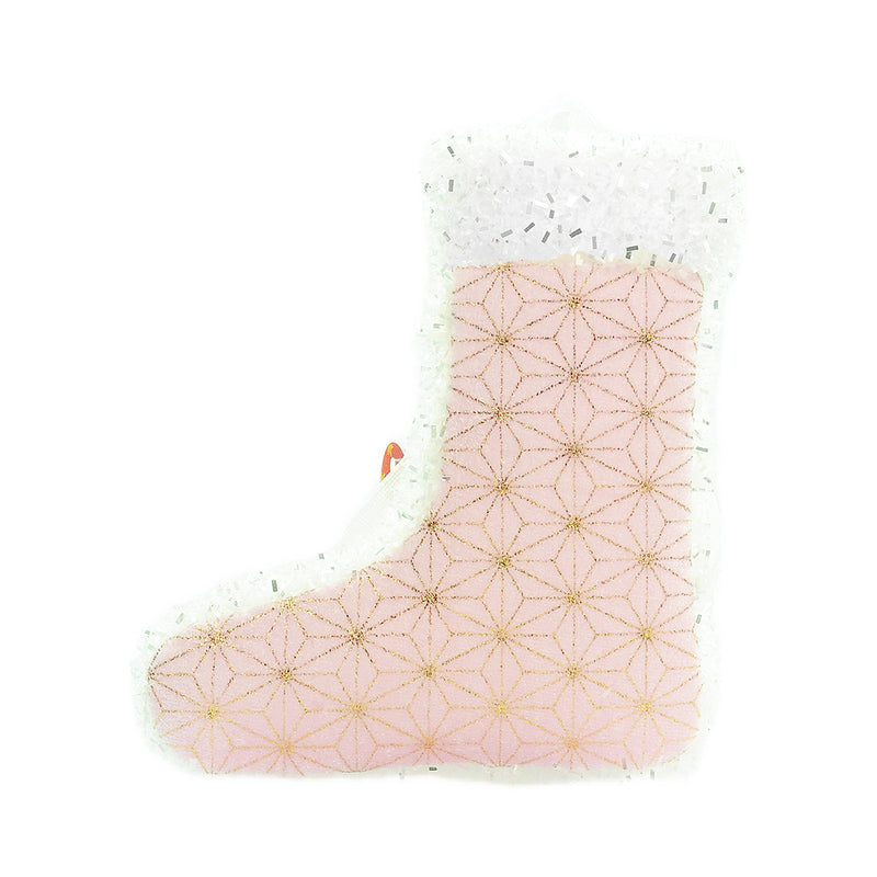 Ideal Living Christmas Santa Socks Ornament