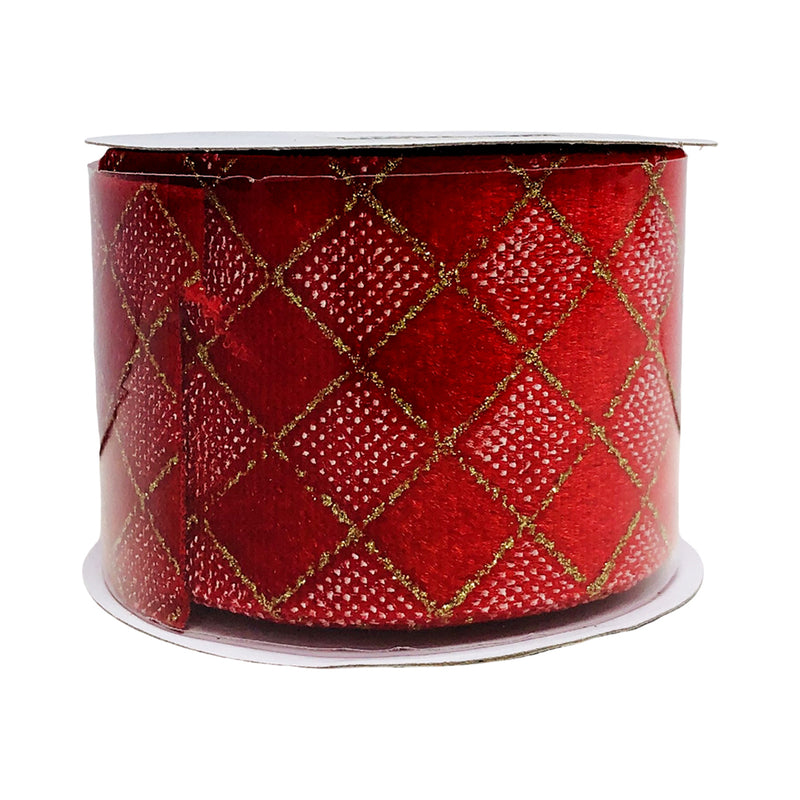 Ideal Living Christmas Ribbon 2in