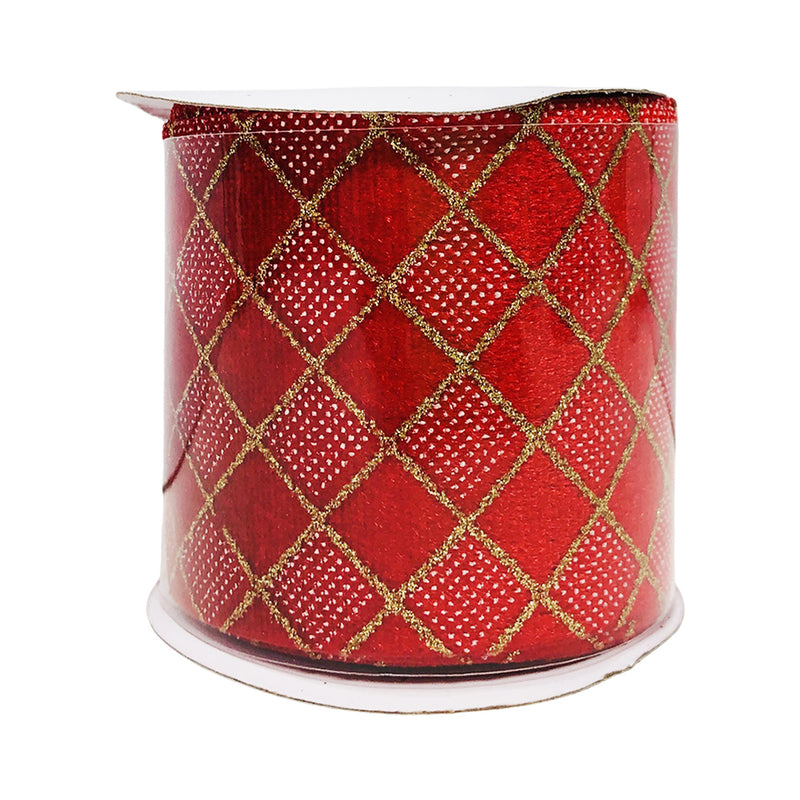 Ideal Living Christmas Ribbon 2.5in