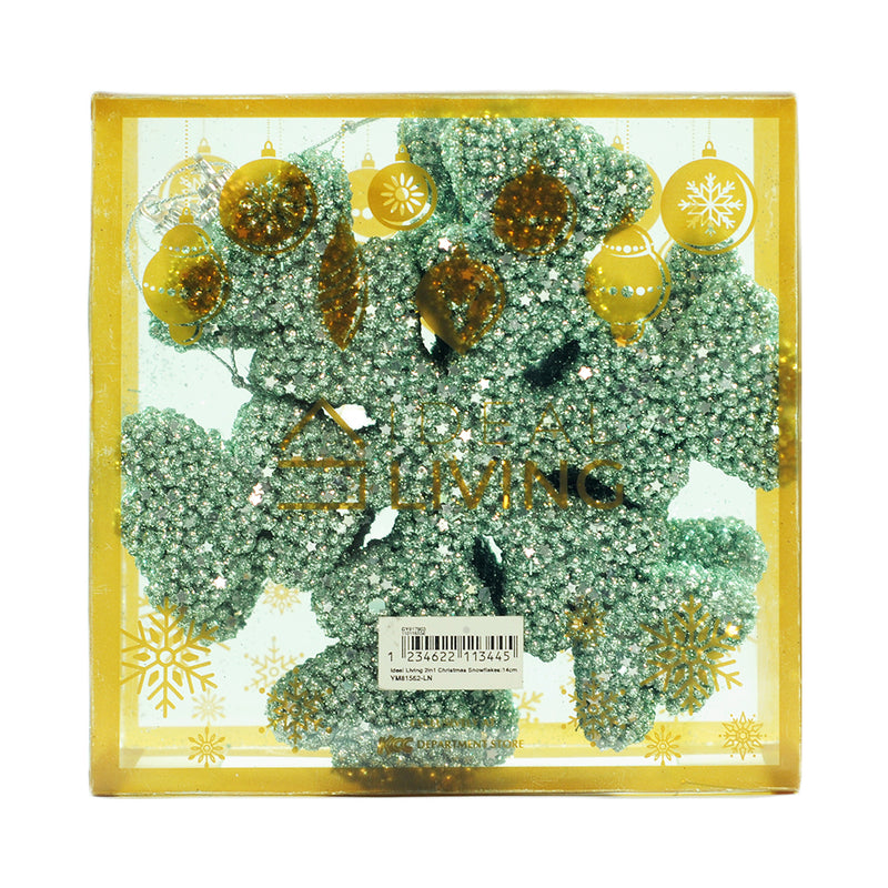 Ideal Living 2in1 Christmas Snowflakes