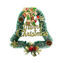 Ideal Living Christmas Bell Wreath 33cm x 35cm