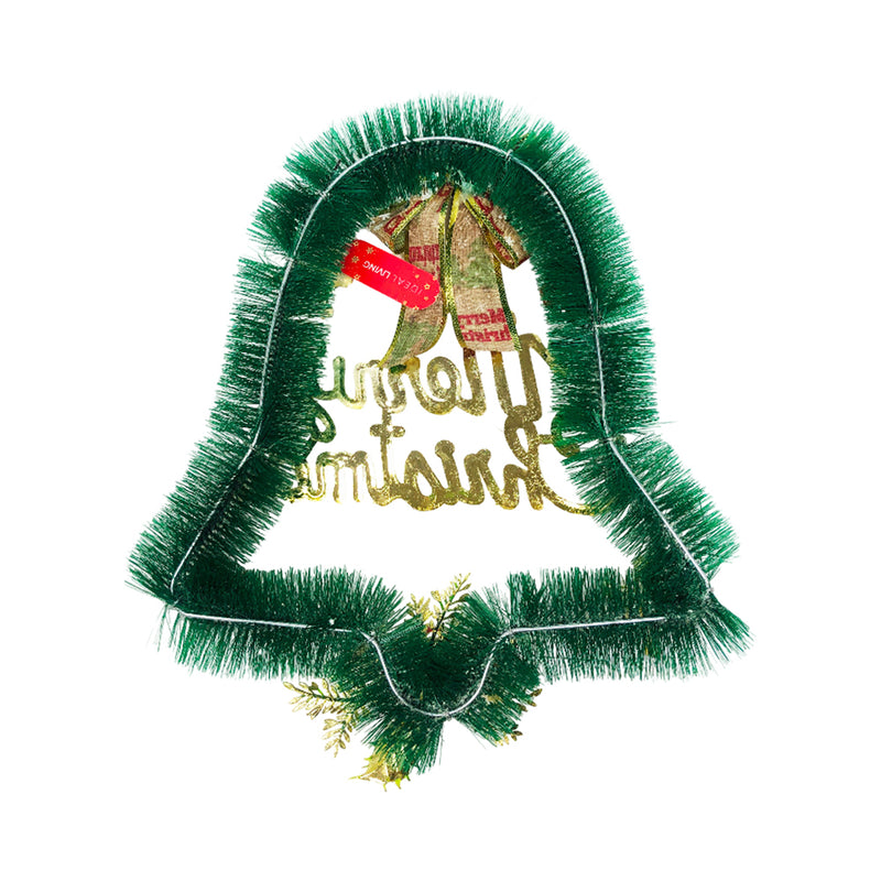 Ideal Living Christmas Bell Wreath 33cm x 35cm
