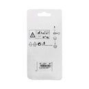 Number Candles Silver 7.5cm