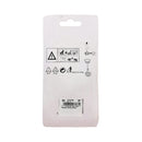 Number Candles Silver 7.5cm