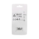 Number Candles Silver 7.5cm