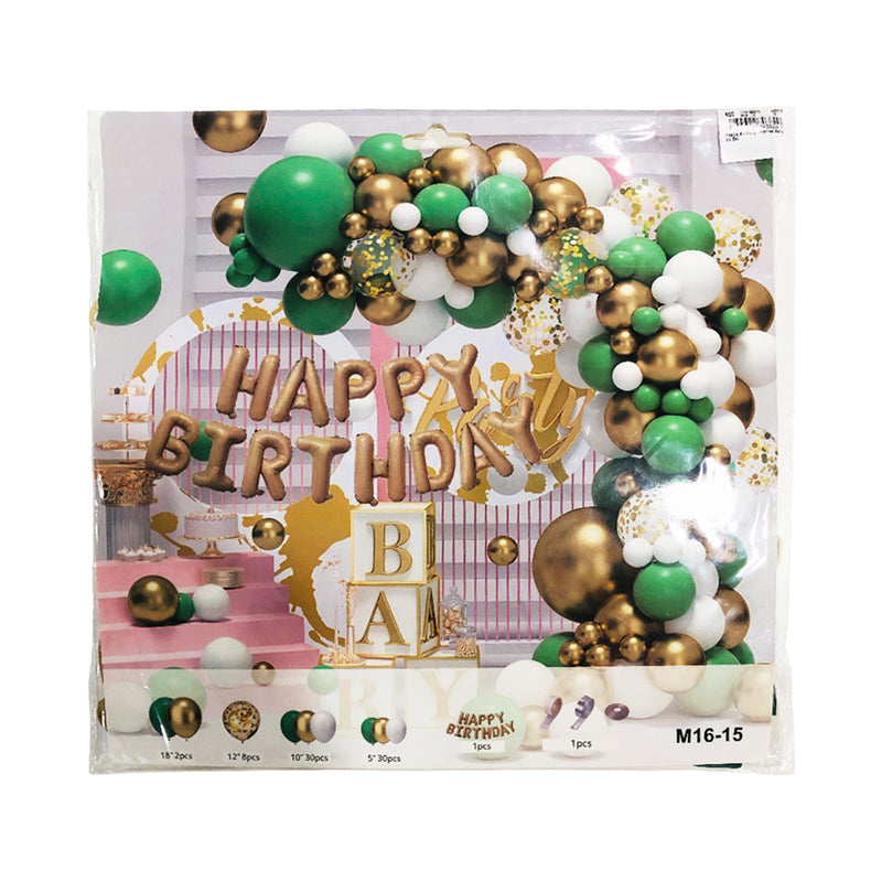 Happy Birthday Theme Balloon Set