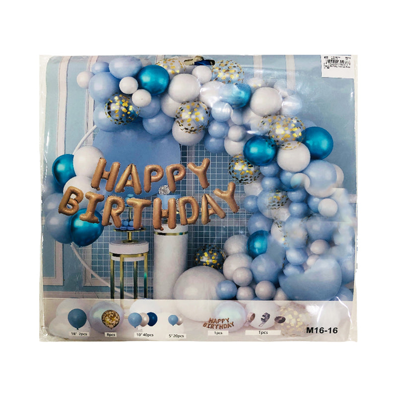 Happy Birthday Theme Balloon Set