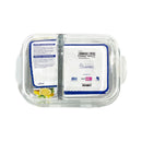 Ideal Living Borosilicate Foodkeeper With Divider 700ml