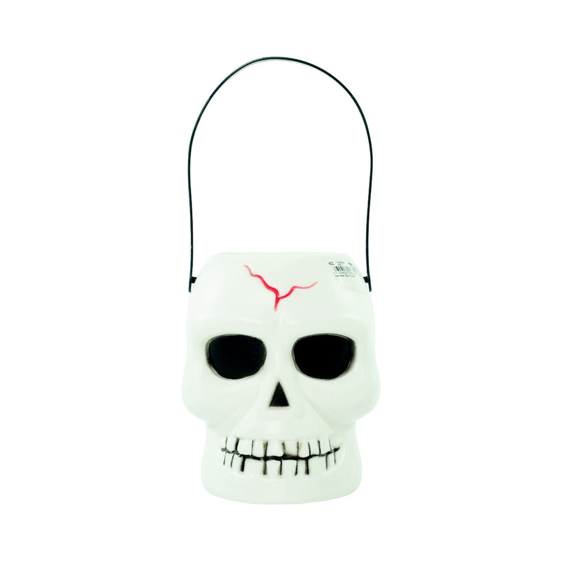 Halloween Skull Bucket