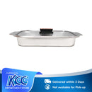 Stainless Steel Food Warmer With Grill Design