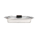 Stainless Steel Food Warmer With Grill Design