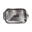 Stainless Steel Food Warmer With Grill Design