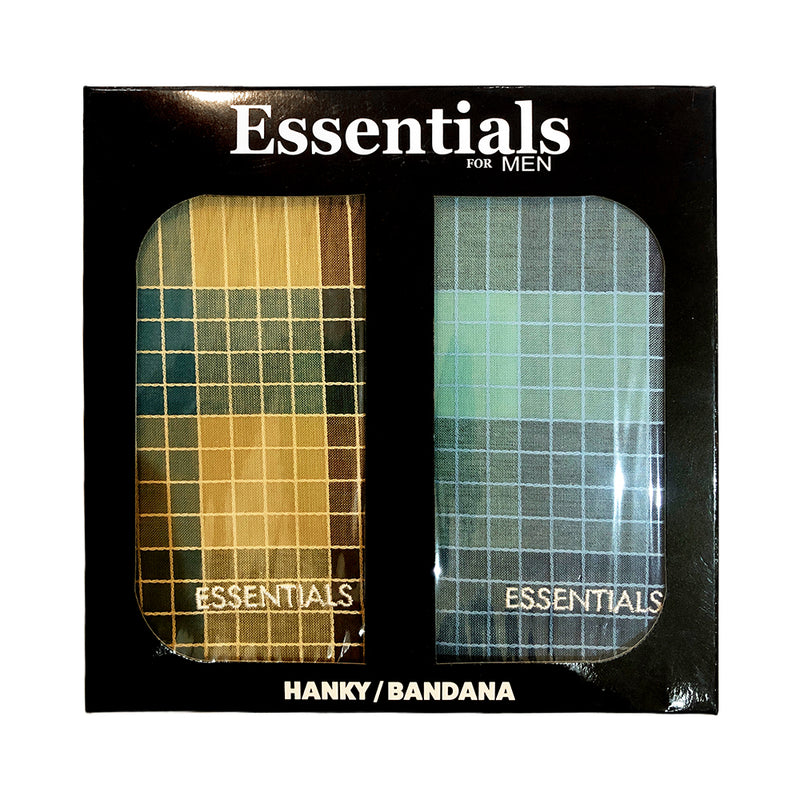 Essentials for Men Handkerchief Gift Set