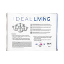 Ideal Living 4pc Stainless Steel Casserole Set