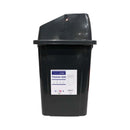 Ideal Living Trash Bin With Swing Cover 30L