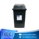 Ideal Living Trash Bin With Swing Cover 50L