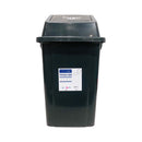 Ideal Living Trash Bin With Swing Cover 50L
