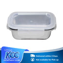 Omega Stainless Steel Rectangular Foodkeeper Roma