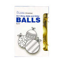 Ideal Living Christmas Balls 6cm 6's
