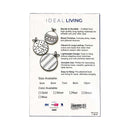 Ideal Living Christmas Balls 6cm 6's