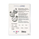 Ideal Living Christmas Balls 6cm 6's