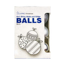 Ideal Living Christmas Balls 8cm 6's