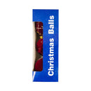 Ideal Living Christmas Balls Burgundy 3's