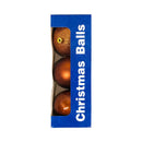 Ideal Living Christmas Balls Brown 3's