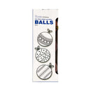 Ideal Living Christmas Balls Brown 3's