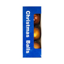 Ideal Living Christmas Balls Brown 3's