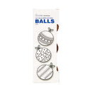 Ideal Living Christmas Balls Brown 3's