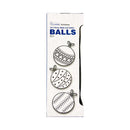 Ideal Living Christmas Balls Coffee 3's