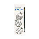 Ideal Living Christmas Balls Olive Green 3's