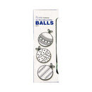 Ideal Living Christmas Balls Olive Green 3's