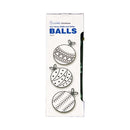Ideal Living Christmas Balls Olive Green 3's
