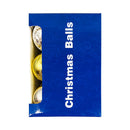 Ideal Living Multicolor Christmas Balls 6cm 12's