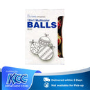 Ideal Living Multicolor Christmas Balls 8cm 12's