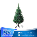 Ideal Living Needle Pine Christmas Tree With Snow Effect Green