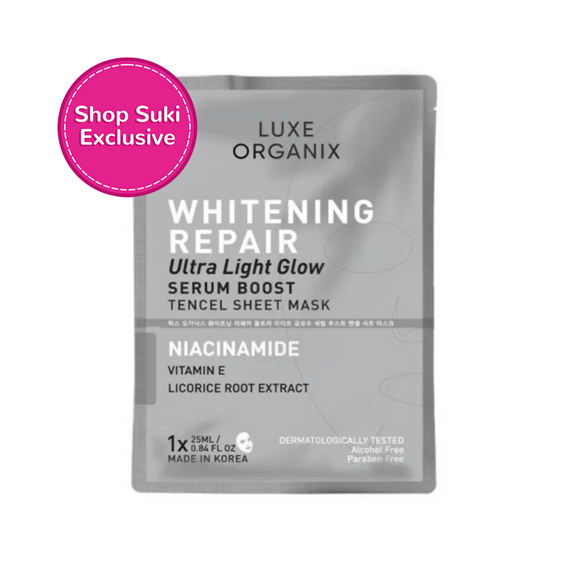 Luxe Organix Whitening Repair Serum Boost Mask 25ml
