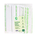 Eco Bamboo Paper Straw 100's