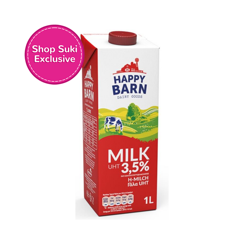 Happy Barn Dairy Goods Milk 1L