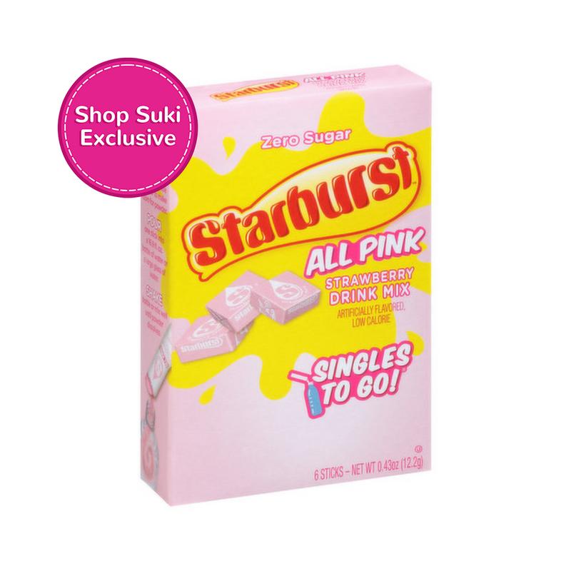 Starburst All Pink Singles To Go Zero Sugar 12.2g