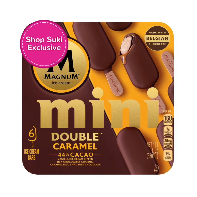 Magnum Mini Double Caramel 44% Cacao Ice Cream Bar 330ml